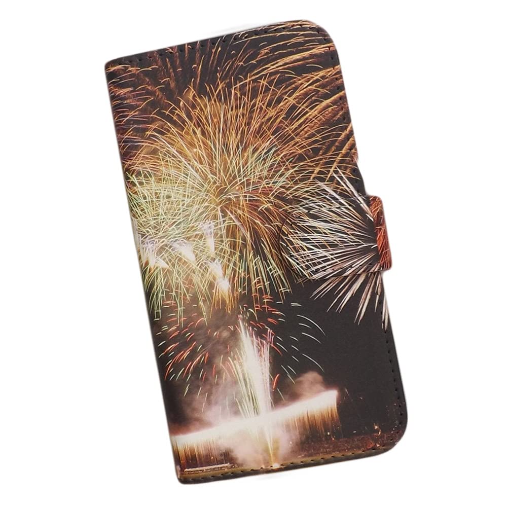 Amazon.co.jp: iPhone15Pro用スマホケース 手帳型 和柄 花火 夏 夜景